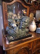 Pierre HUGONNET sculpture Bronze Et Marbre  Art Déco 16,7 KG 