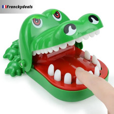 Jeu Dents de Crocodile pour Enfants – Alligator Mordu, Jouet Drôle et Interactif
