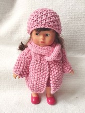 ? Ensemble tricot rose tendre pour poupée Mini Corolline 20 cm Corolle ?
