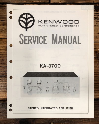Kenwood 3700 amplifier - kenwood,