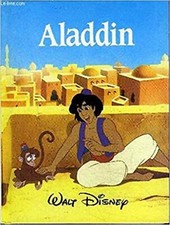 Livre Walt disney, aladdin