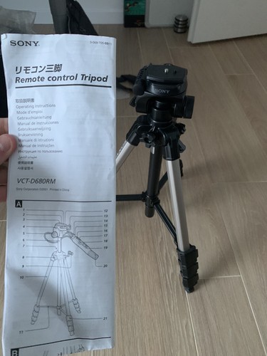 Sony pan head - head, remote