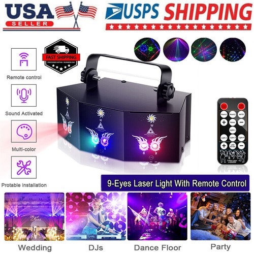 Eye led laser light - 9-eye, dmx
