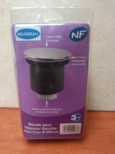 Rousseau bonde pour receveur - rousseau,