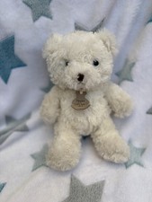Peluche doudou ours blanc Histoire d’ours