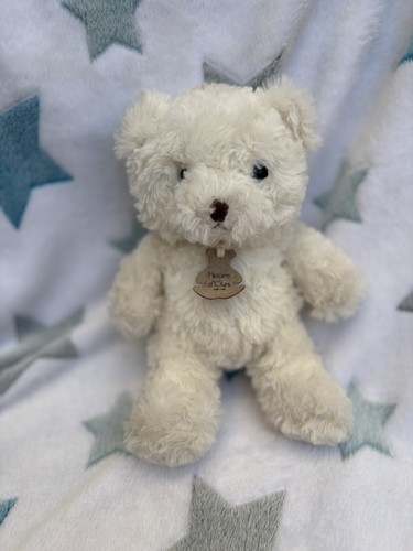 Peluche doudou ours blanc