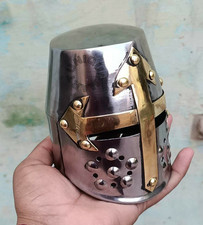 Casque médiéval mini croisé