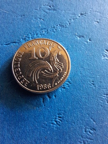 Pièce francs argent 1986 - pièce,