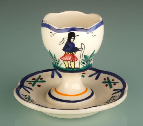 Coquetier faïence de - en,