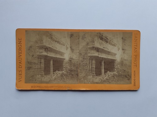 Photo stereo auvergne chateau - photo,
