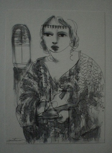 Dessin encre sur papier - l'encre,
