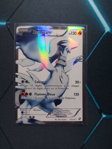 Carte pokemon reshiram - carte,