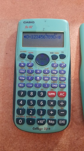 Casio spéciale - fx-92+,