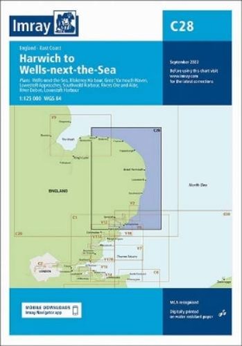 Imray series chart c28 - c,
