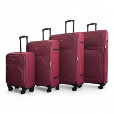 Valise Souple Extensible Rouge