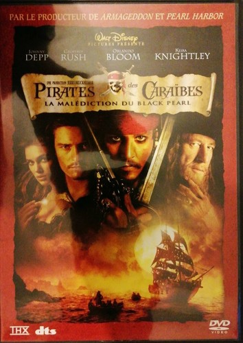 Pirates des caraïbes dvd - des,