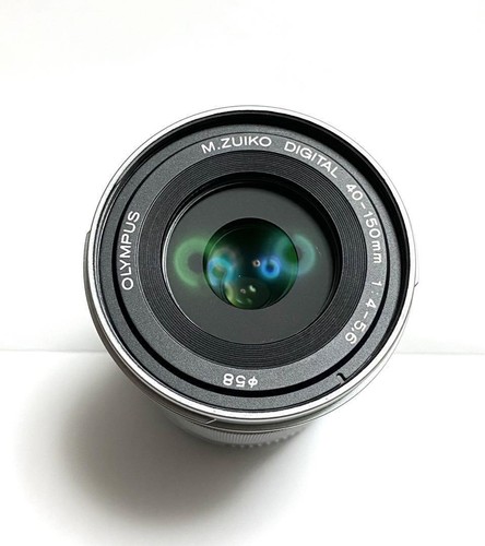 Objectif zoom argent olympus - argent,