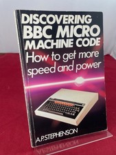 Découverte Du Manuel De Code Machine BBC Micro Acorn 6502 A.P. Stephenson
