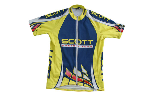 Maillot vélo rétro scott - vélo,