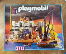 Playmobil set 3112 Pirates, soldats, forteresse. Complet Vintage, notice, boite