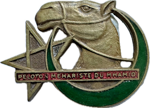 Peloton méhariste mhamid - méhariste, du