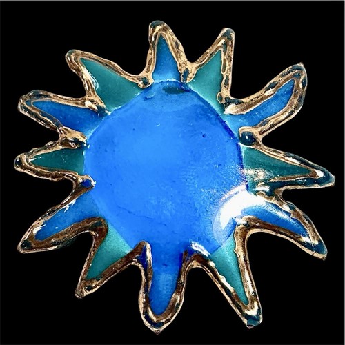 Superbe vintage broche soleil - superbe,