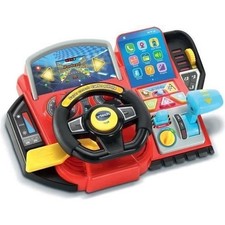 Simulateur de conduite pour enfant - VTECH Super Console Turbo Pilote - Écran...
