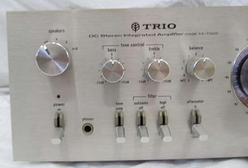 Trio kenwood 7100d dc - trio,
