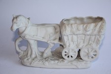 Porcelaine biscuit Petit vase