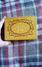 Vintage wooden music box