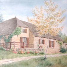 Maison de pierre Paysage