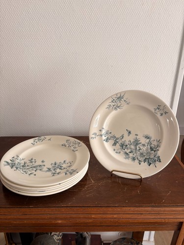 Lot assiette plates faïence - lot,