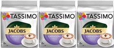 3x TASSIMO JACOBS CAPPUCCINO