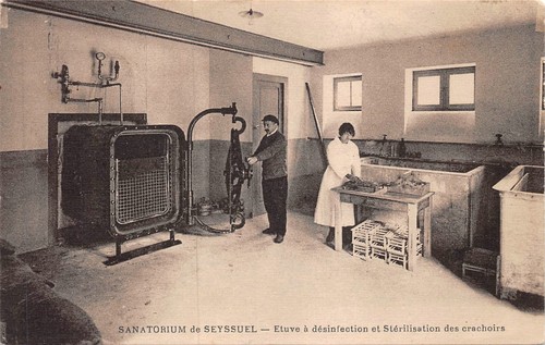 Cpa sanatorium seyssuel - sanatorium,