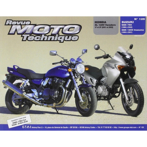 Revue technique moto - technique,