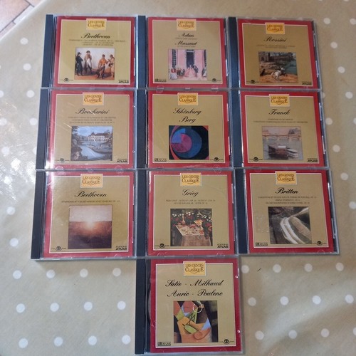 Musique lot cd les - de, 10