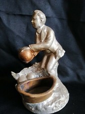  Statuette Joueur de Bowling en régule ancien 