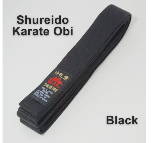 Shureido karate black belt - karate,