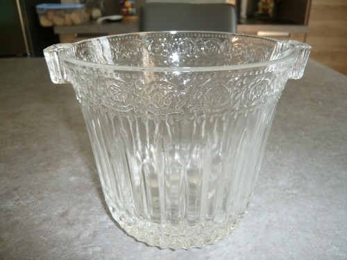 Seau glacons verre - en, grave
