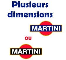 sticker autocollant - Vinyl Decals - Martini Racing - Various Widths