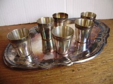 service à liqueur + plateau