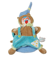 DOUDOU ET COMPAGNIE marionnette clown chien Les bouilles de doudou DC2408