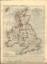 Gravure ancienne carte