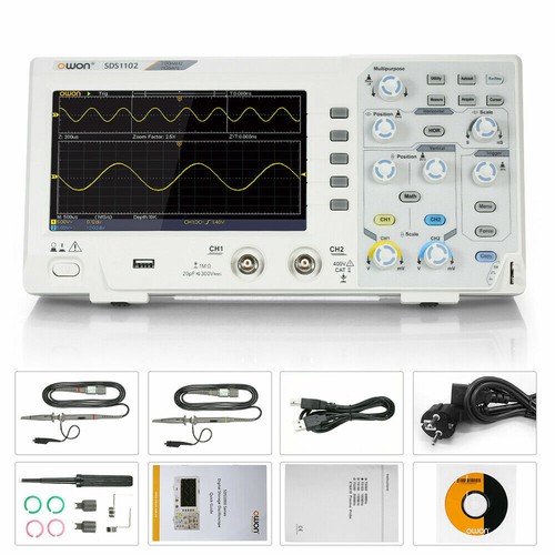 Owon sds1102 oscilloscope - sds1102,
