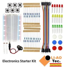 Electronics Starter Kit for Arduino UNO R3 Breadboard LED Jumper Wire Button