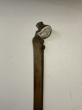 1900 Peter TERRSZCZUK BRONZE CHRYSELEPHANTINE ANCIEN COUPE PAPIERS SIGNÉ CACHET