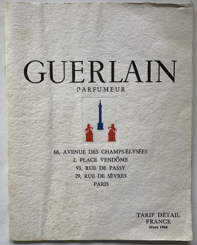 Catalogue boutique guerlaïn - boutique, "guerlaïn