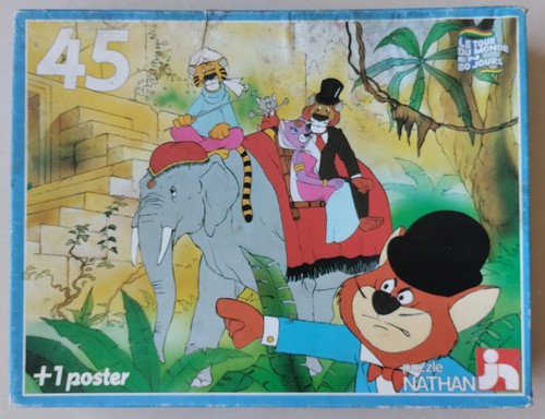 Puzzle tour monde en - tour,