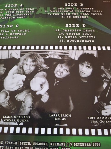 Metallica vinyl - metallica,