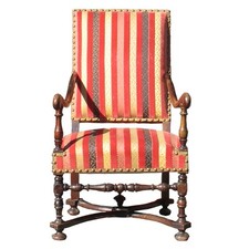 Fauteuil d'époque Louis XIII